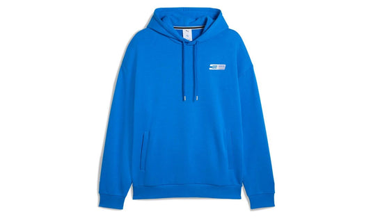 Sudadera con capucha azul talla L OEM 80145B7E1A8 válida para BMW. Original BMW.