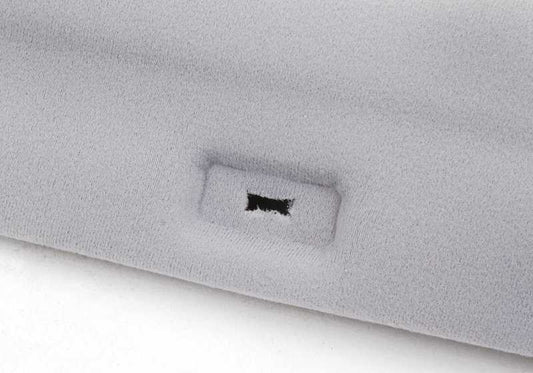 Tapa embellecedora izquierda del cortafuegos (HELLGRAU) OEM 51438214825 para BMW E38 725tds, 728i. Compatible con todos los acabados y transmisiones. Original BMW.