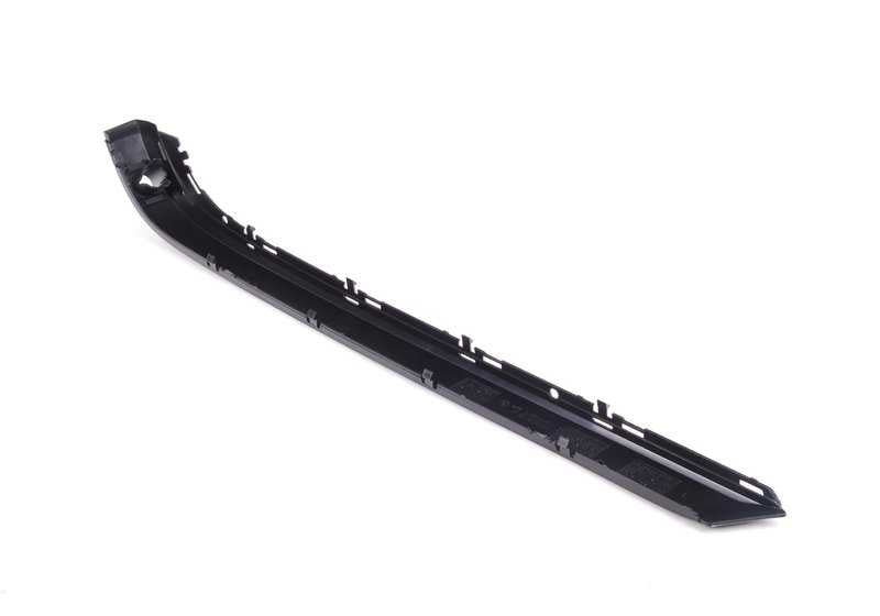 Moldura trasera izquierda OEM 51128169685 para BMW Serie 7 E38 (725tds, 728i) con cambio automático o manual. Años 1995-2001. Original BMW.