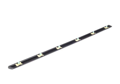 Moldura de puerta trasera izquierda OEM 51138208399 para BMW E38. Original BMW.