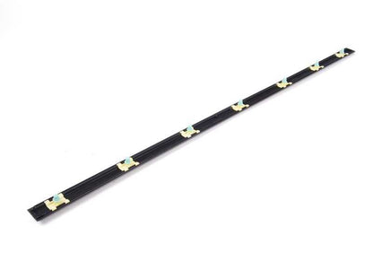 Moldura embellecedora puerta delantera izquierda OEM 51138208393 para BMW E38. Original BMW.