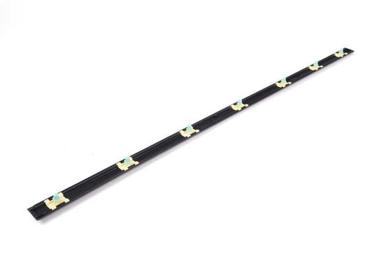Moldura embellecedora puerta delantera izquierda OEM 51138208393 para BMW E38. Original BMW.