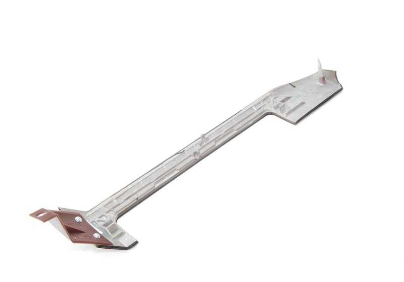 Moldura de salpicadero en madera de mirto OEM 51458203827 para BMW E46. Original BMW.