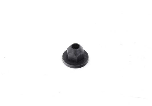 Black Plastic Nut for BMW 5 Series F10, F18, 6 Series F06, F13, 7 Series F01, F02, F04 and MINI R50, R52, R53, R55, R56, R57, R58, R59 (OEM 07147221224). Original BMW