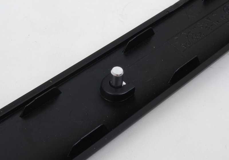 Listón decorativo puerta delantera derecha para BMW Serie 3 E46 (OEM 51418235226). Original BMW