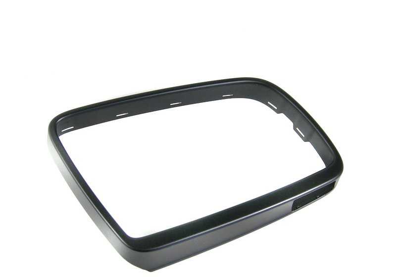Soporte retrovisor derecho negro OEM 51167074954 para BMW Serie 5 {E60, E60N, E61, E61N}. Original BMW.