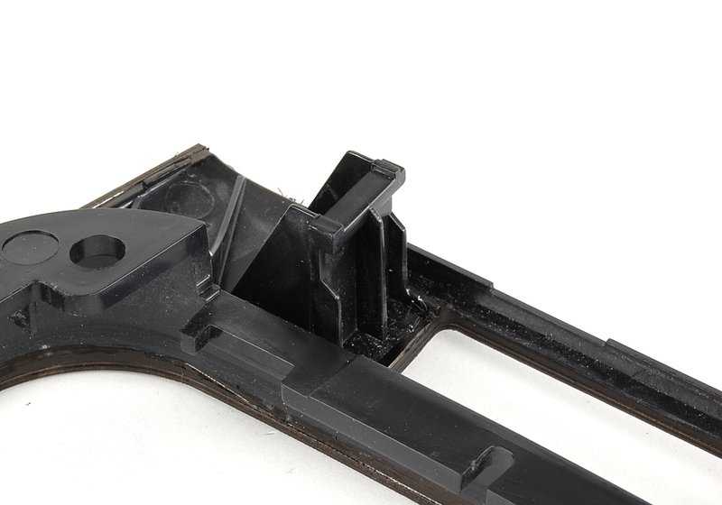 Marche in alluminio cubo nero del pannello inferiore per BMW E46. BMW originale