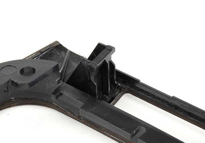 Marche in alluminio cubo nero del pannello inferiore per BMW E46. BMW originale