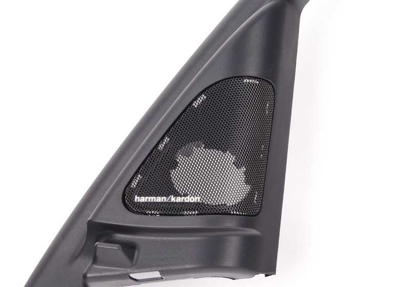 Cubierta marco de ventana puerta delantera derecha OEM 51337270892 para BMW Serie 3 E90, E91 LCI. Original BMW.