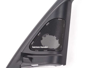 Cubierta marco de ventana puerta delantera derecha OEM 51337270892 para BMW Serie 3 E90, E91 LCI. Original BMW.