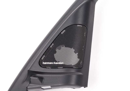Cubierta marco de ventana puerta delantera derecha OEM 51337270892 para BMW Serie 3 E90, E91 LCI. Original BMW.