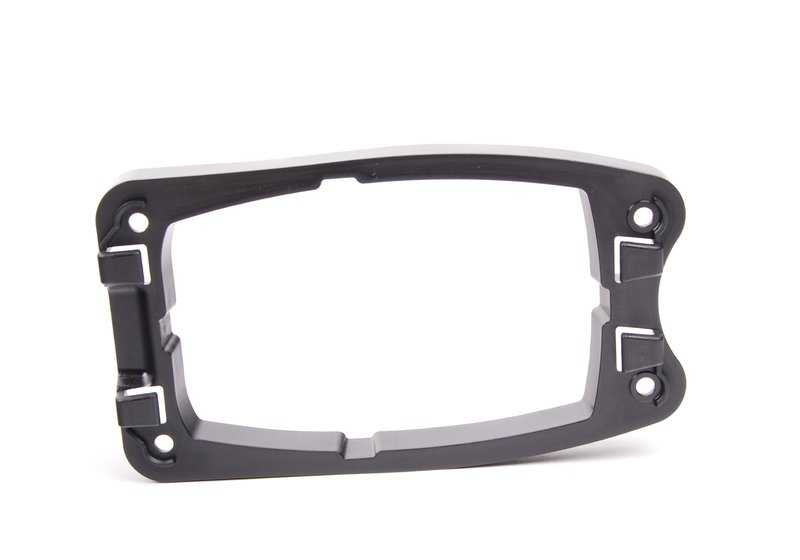 Estrutura decorativa Console central OEM 51169155987 Para BMW E60 {520d, 520i} (2007-2009). Compatível com versões a diesel e gasolina, mudança manual e automática. BMW original.
