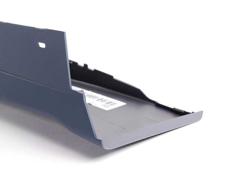 Faldón lateral derecho imprimado OEM 51778056580 para BMW F30, F31 (todos los modelos: 316d con motores N47T y B47K, cambio manual y automático, tracción trasera, de 2012 a 2018). Original BMW.