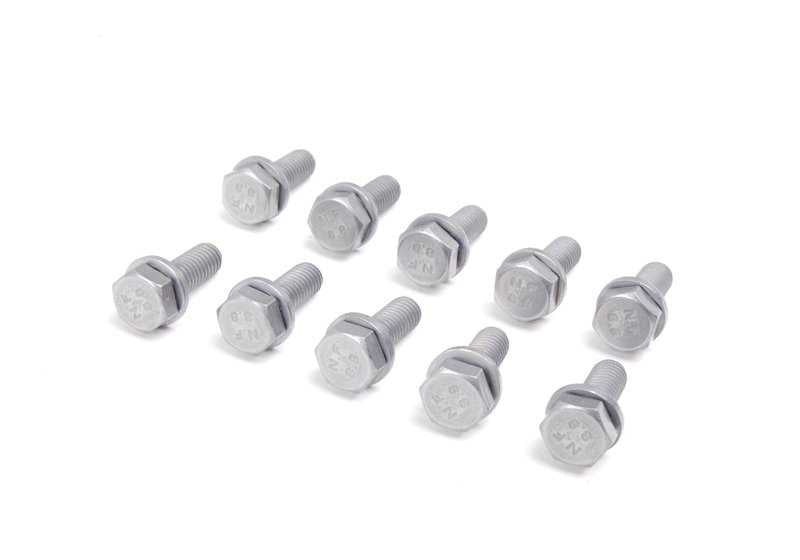 Tornillo ASA M6x18 OEM 11147571166 para BMW F07, F07N, F10, F10N, F11, F11N, F06, F06N, F12, F12N, F13, F13N, F01, F01N, F02, F02N, F04, G12, G12N, E70, E70N, F15, F85, E71, E72, F16, F86. Original BMW.