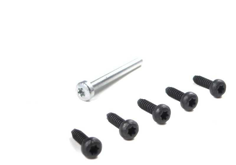 Juego de clips de montaje OEM 51168044793 para BMW E82, E90, E92, E93. Compatible con M3 y M Coupé. Original BMW.