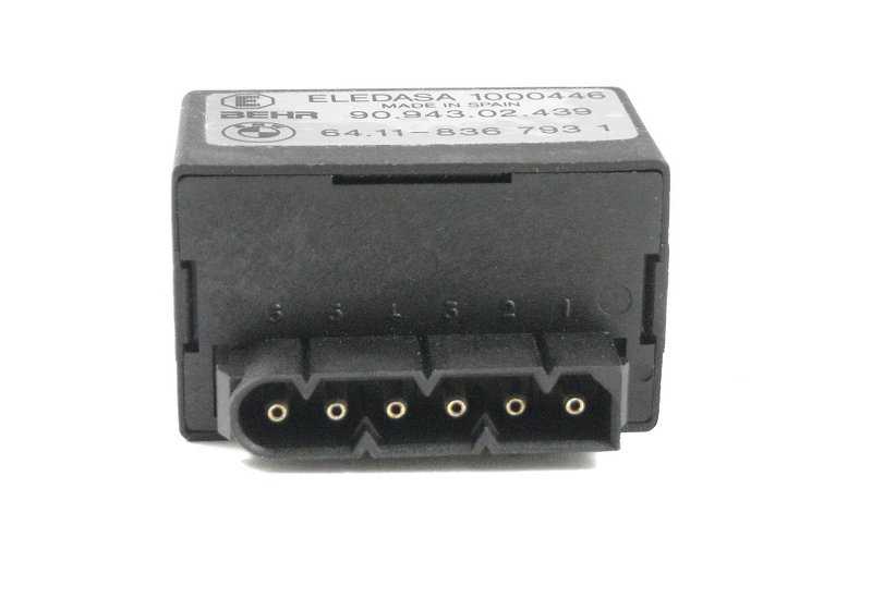 Módulo de control del aire acondicionado OEM 64118367931 para BMW E36 y Z3. Original BMW.