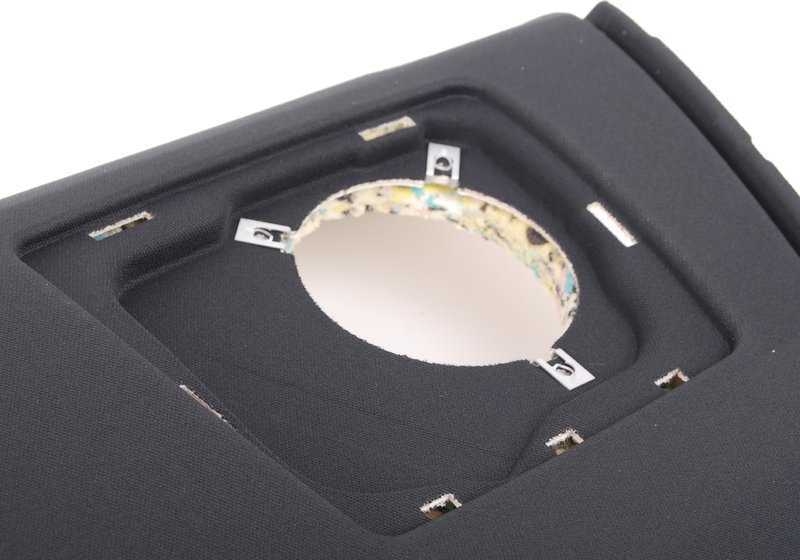 Bandeja portaobjetos OEM 51467141210 en color antracita para BMW Serie 3 E90 y E90N. Accesorio original BMW.