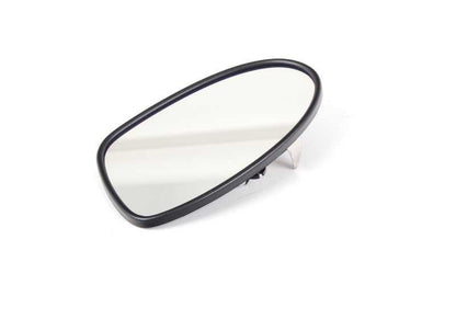 Cristal de espejo calefactado plano izquierdo para BMW E39 (OEM 51162498931). Original BMW.