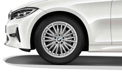 Rodas de alumínio de raios duplos 771 para BMW Série 3 G20, G21, G28, Série 4 G22 (OEM 36116883519). BMW original