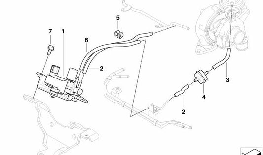 Amortiguador OEM 11747791096 para MINI R50 One (2003-2006). Compatible con modelos con cambio manual y tracción delantera. Original MINI.