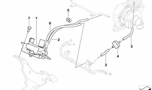 Amortiguador OEM 11747791096 para MINI R50 One (2003-2006). Compatible con modelos con cambio manual y tracción delantera. Original MINI.