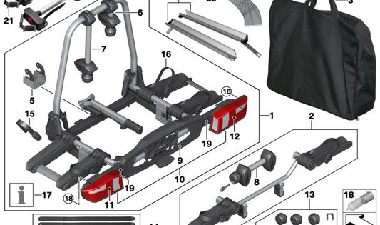Proteção contra o calor de fuga para BMW F25, F26 (OEM 82722406792). BMW original