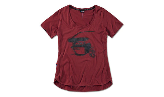 Camiseta gráfica M burdeos talla XL para BMW. Original BMW.