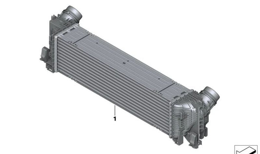 Intercooler OEM 17517925812 para BMW G60, G61, G70. Original BMW.