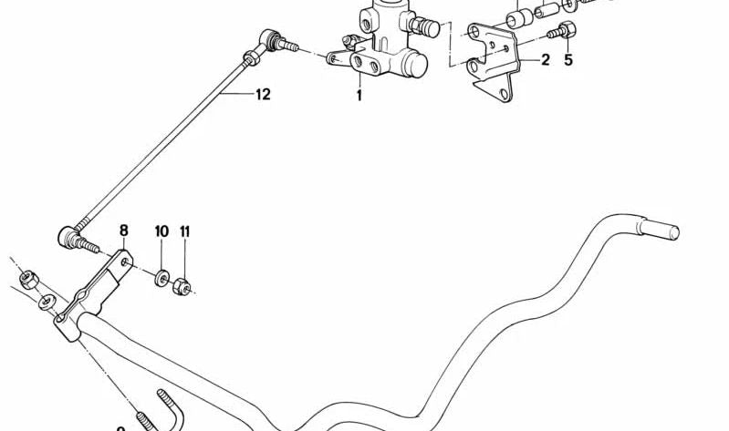 Varilla de regulación OEM 37121133626 para BMW E30. Pieza original BMW compatible con sistemas de nivelación. Repuesto perfecto para mantener el sistema en óptimas condiciones.