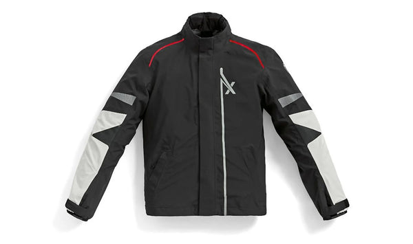 Chaqueta impermeable Outsert XRide talla 30 para motos BMW. Original BMW Motorrad.