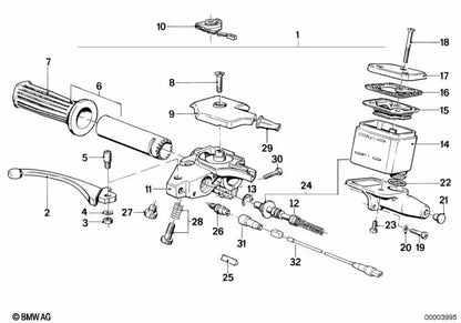 Tapa para BMW R 248 (OEM 32721454945). Original BMW.