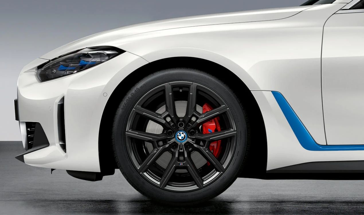 Llanta de aleación BMW M Y-Spoke 859 19" Jet Black OEM 36115A504D8 para BMW Serie 4 G26, G26E, G26F, G26N. Original BMW.