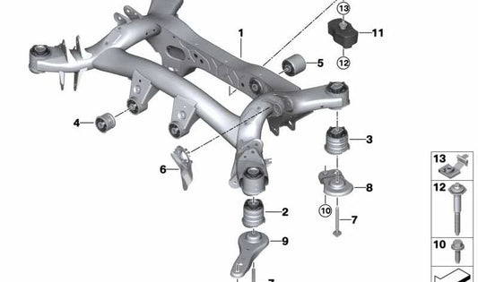 Tilger for BMW Z4 G29 (OEM 33306874258). Genuine BMW