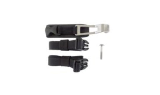 Kit de conexión para bolsa sobredepósito OEM 77455A25C93 para motos BMW G 310 GS y G 310 R. Original BMW Motorrad.