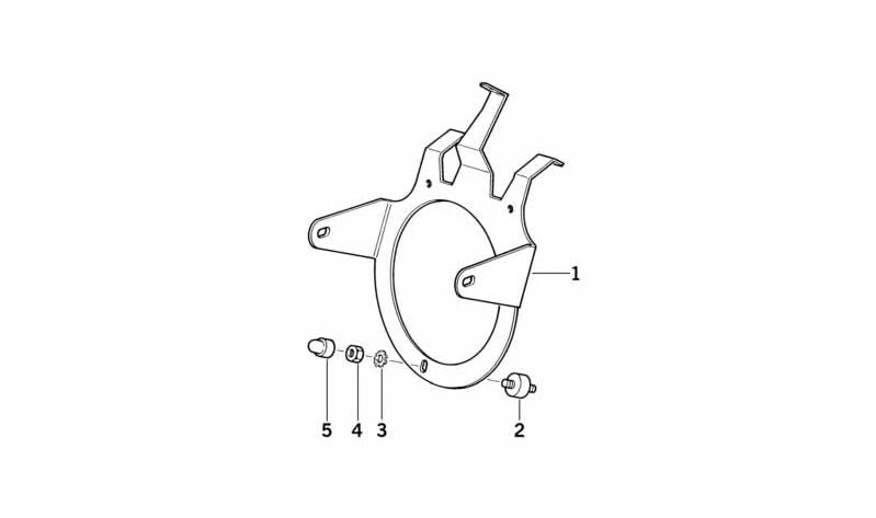Silentblock de goma OEM 61211243530 para BMW E30, E28, E24. Pieza original BMW compatible con sistemas de encendido y combustible. Ideal para mantener buen aislamiento y fijación. Original BMW.