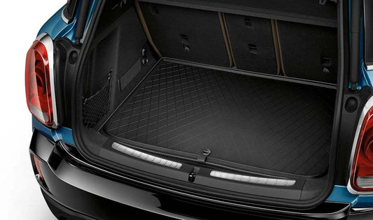 Alfombrilla moldeada de maletero negra OEM 51472447613 para MINI Countryman F60, F60 LCI... y más. Original MINI