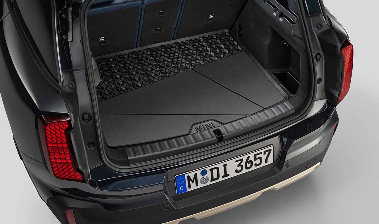 Tapete de porta-malas OEM 51475B38C53 para MINI Countryman U25 (10/2022 - 03/2025). MINI originais.