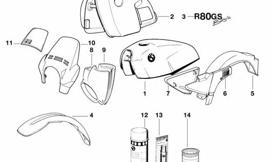 Right lateral adhesive emblem 51142331622 for BMW F30, F31, F32, F33, F36, F80. Original BMW.