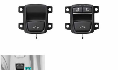 OEM folding hood switch 61316832924 for BMW F33, F33N, F83, F83N. Original BMW.