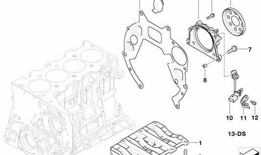 Board Boards ohne Amento für BMW E87, Serie 3 E46, E90, E91, Serie 5 E60, E61, X3 E83 (OEM 11110394505). Original BMW