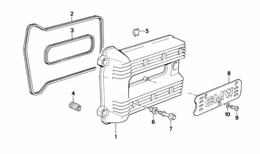 Junta de culata OEM 11121460622 para motos BMW K75, K75C, K75S, K75RT. Original BMW Motorrad.