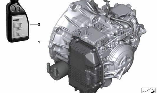 Caja de cambios automática EH OEM 24005A2AC37 para BMW X2 F39 M35i y MINI Countryman F60 JCW, JCW ALL4... y más. Original BMW y MINI