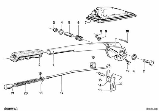 Nadellager für BMW E23, 248 (OEM 11331261712). Original BMW