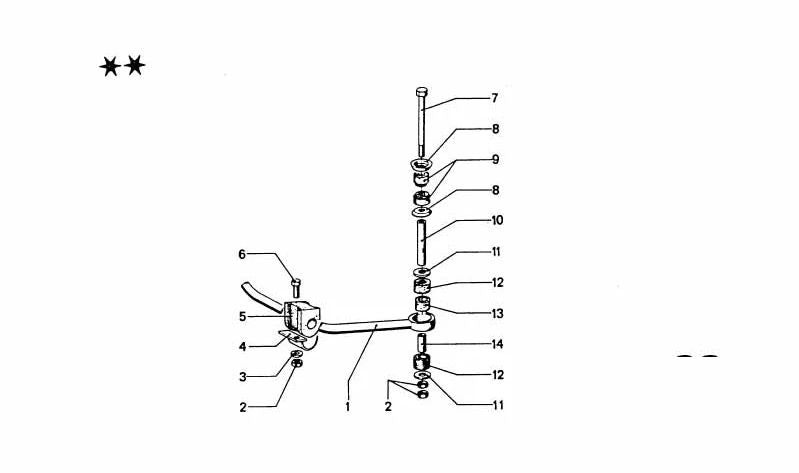 Manguito de suspensión trasera OEM 33531104057 para BMW (Modelos compatibles: E30, E32, E34, E36, Z3). Original BMW.
