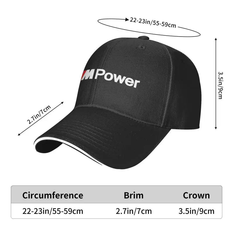 Unissex BMW M Power Hat