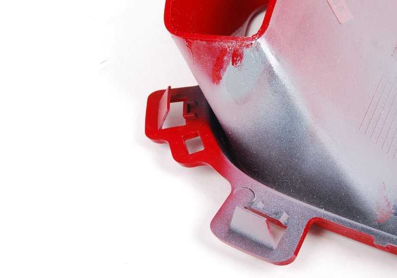 Tapa conducto izquierdo de refrigeración frenos OEM 51747330891 para MINI R56 Cooper S JCW. Compatible con modelos fabricados entre 09/2012 y 11/2013. Original MINI.