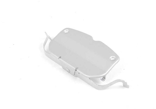 Clip de sujeción pastillas de freno OEM 34116776796 para BMW E70, F15, E71, F16, X5 y X6. Compatible con modelos como X5 3.0sd, 4.8i, xDrive50i, X6 xDrive35d. Original BMW.