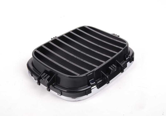 Rejilla embellecedora izquierda OEM 51138124271 para BMW E31 {840Ci, 840i, 850CSi}. Pieza original BMW.