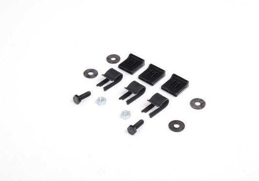 OEM 82169401902 Ensemble de support arrière pour BMW E34, E32. Accessoire BMW d'origine pour l'assemblage d'ailes ou les composants arrière.