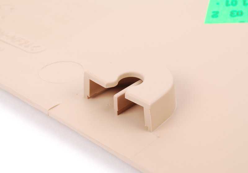 Revestimiento pilar central derecho inferior OEM 51438207198 para BMW E39. Original BMW.